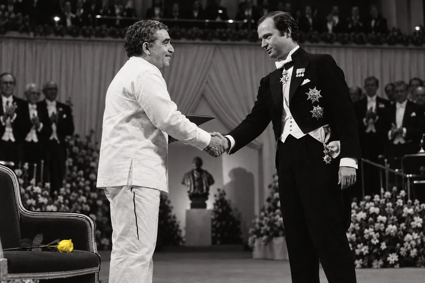Premio Nobel de Literatura a Gabriel García Márquez (1982)