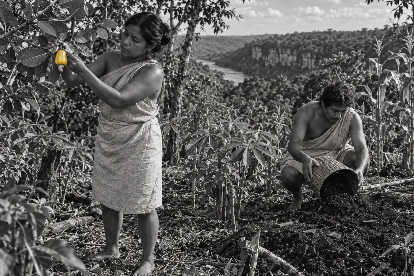 Agricultura intensiva de los cacicazgos de Araracuara (800–1200 d.C.)