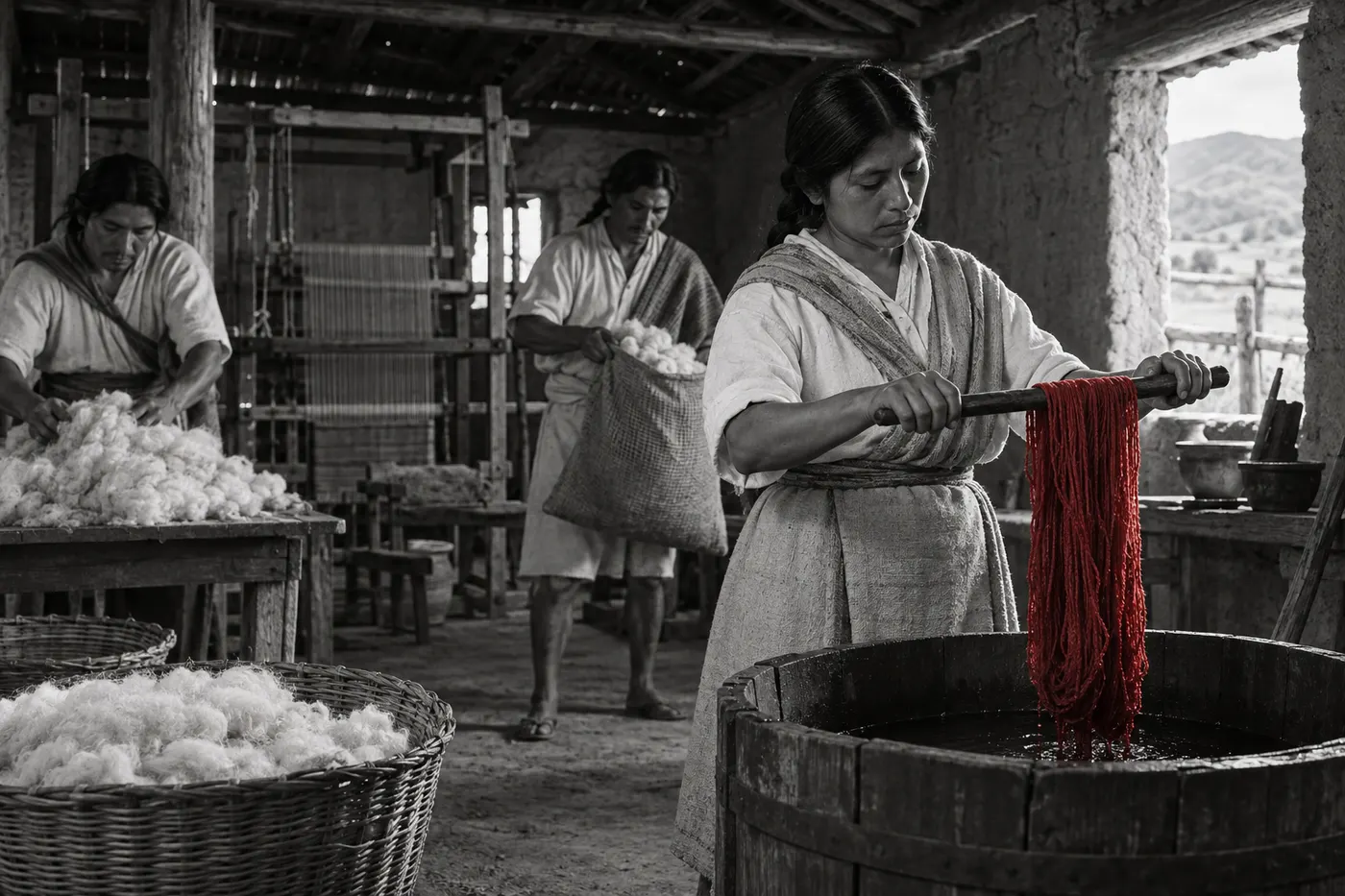 Obrajes textiles tempranos de Tunja y mercado de mantas indígenas (1583-1600)