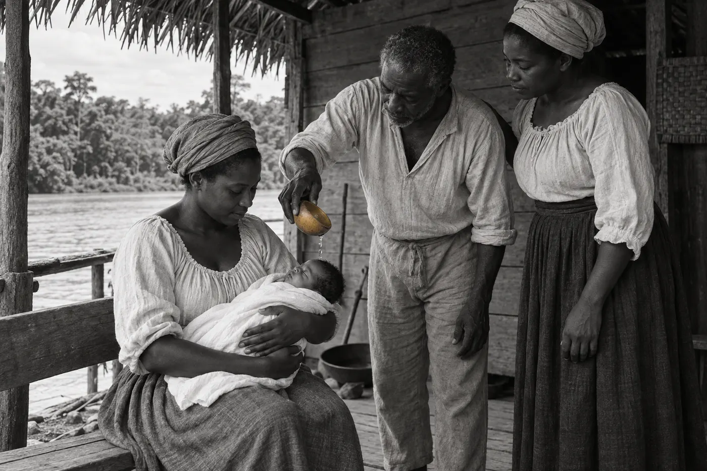 Bautizadores negros esclavizados en las minas del Chocó (c. 1793)