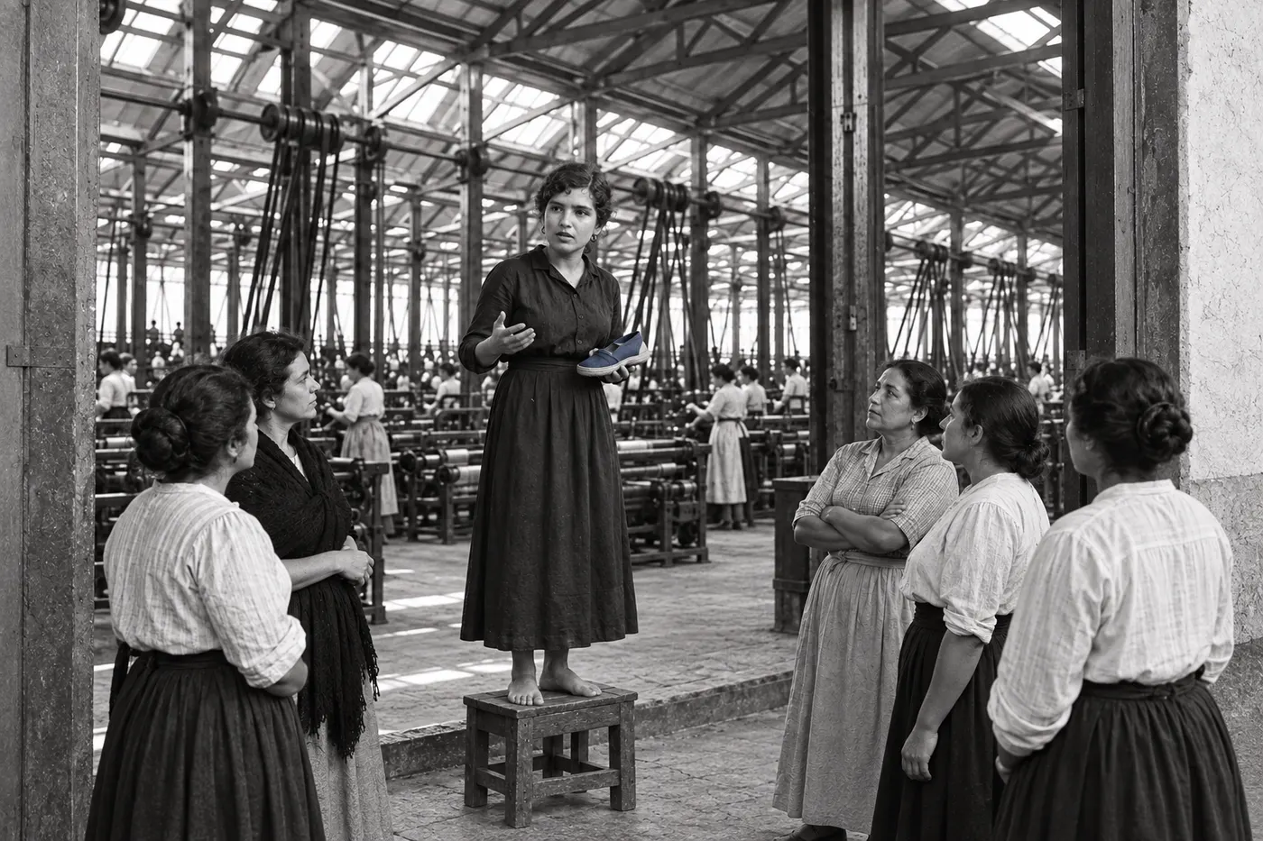 Huelga de las obreras textiles de Bello (1920)