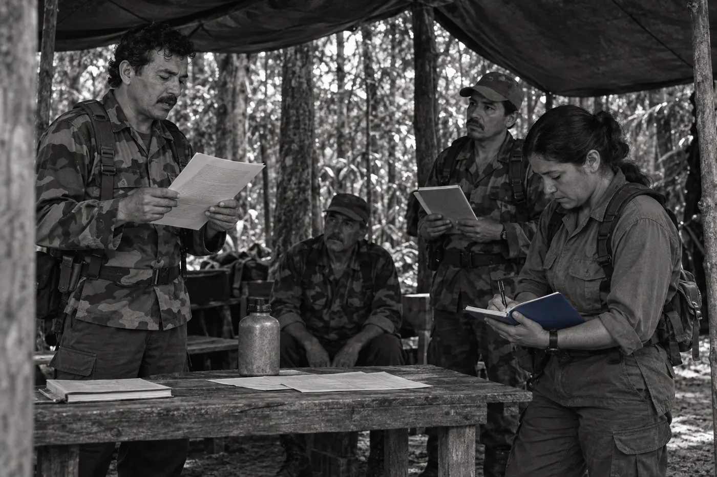 Pedagogías paramilitares de adoctrinamiento y giro bolivariano de las FARC (1993–2002)